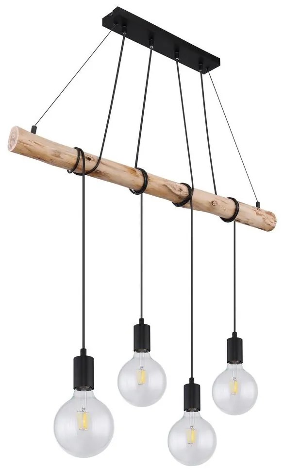 Globo 15439-4 - Luster na lanku AUSTON 4xE27/60W/230V
