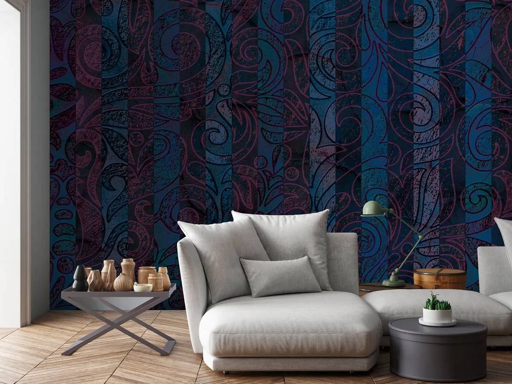 Fototapeta - Ornament prúžkovaný (254x184 cm)