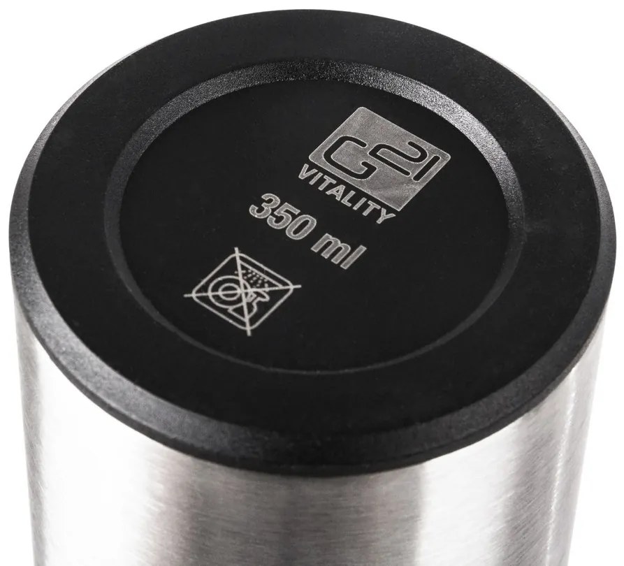 Termofľaša G21 na pitie, 350 ml, nerezová 60022406