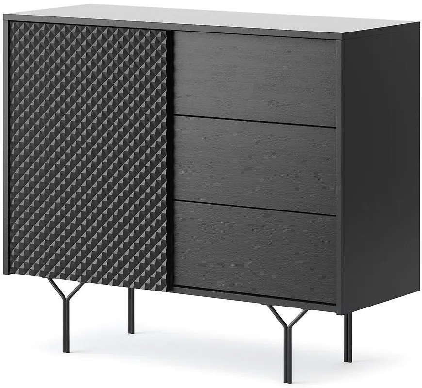 Komoda Raven KSZ97 čierna