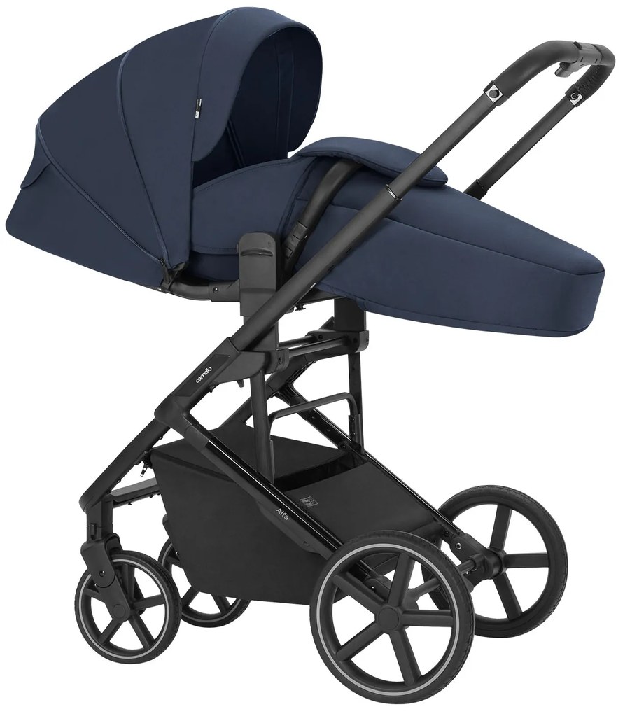 Detský kočík 2v1 CARRELLO Alfa CRL-6522 Denim Blue