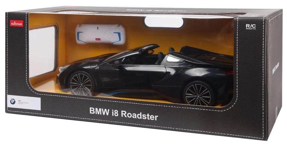 Rastar BMW i8 Roadster 1:12 RC RTR - čierne