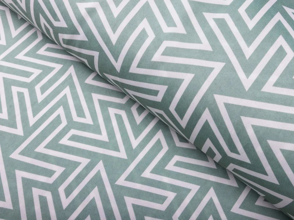 Biante Dekoračný behúň na stôl Agata AG-001 Tmavo zelená pastelová 20x120 cm