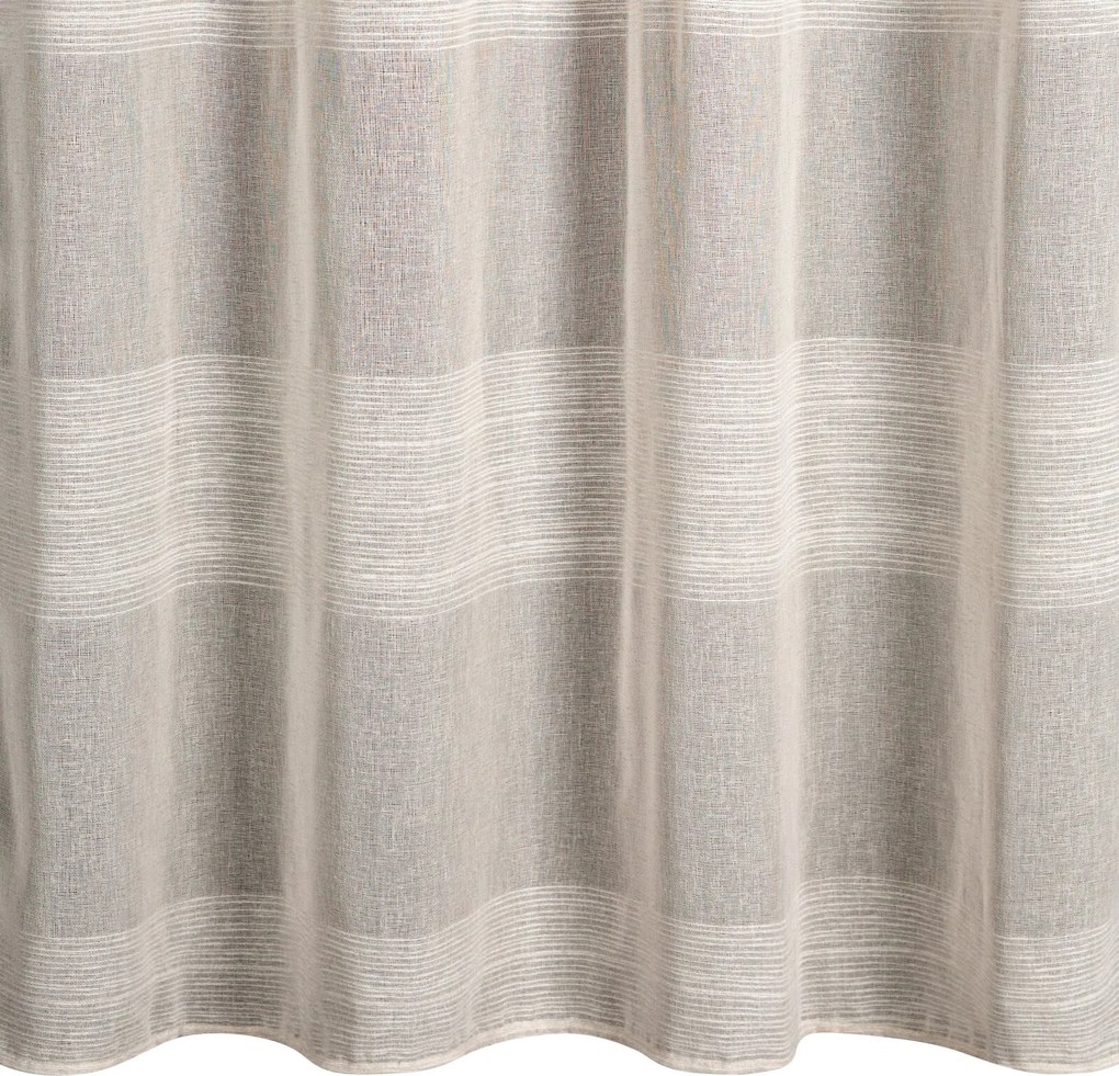 ZÁVES NA KRÚŽKOCH AGATA 140X250 CM BÉŽOVÁ