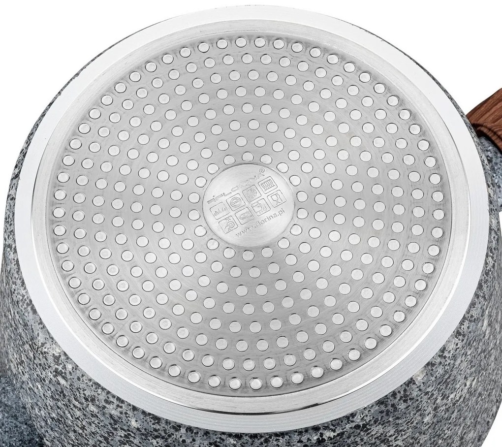 Florina Hrniec s pokrievkou Master MG,  28 cm, 6,1 l, šedá, pr. 28 cm