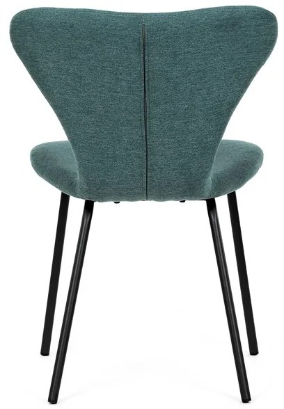 Autronic BONTEC Jedálenská stolička, modrá, látka, CT-S8010 BLUE2 Farba: Modrá