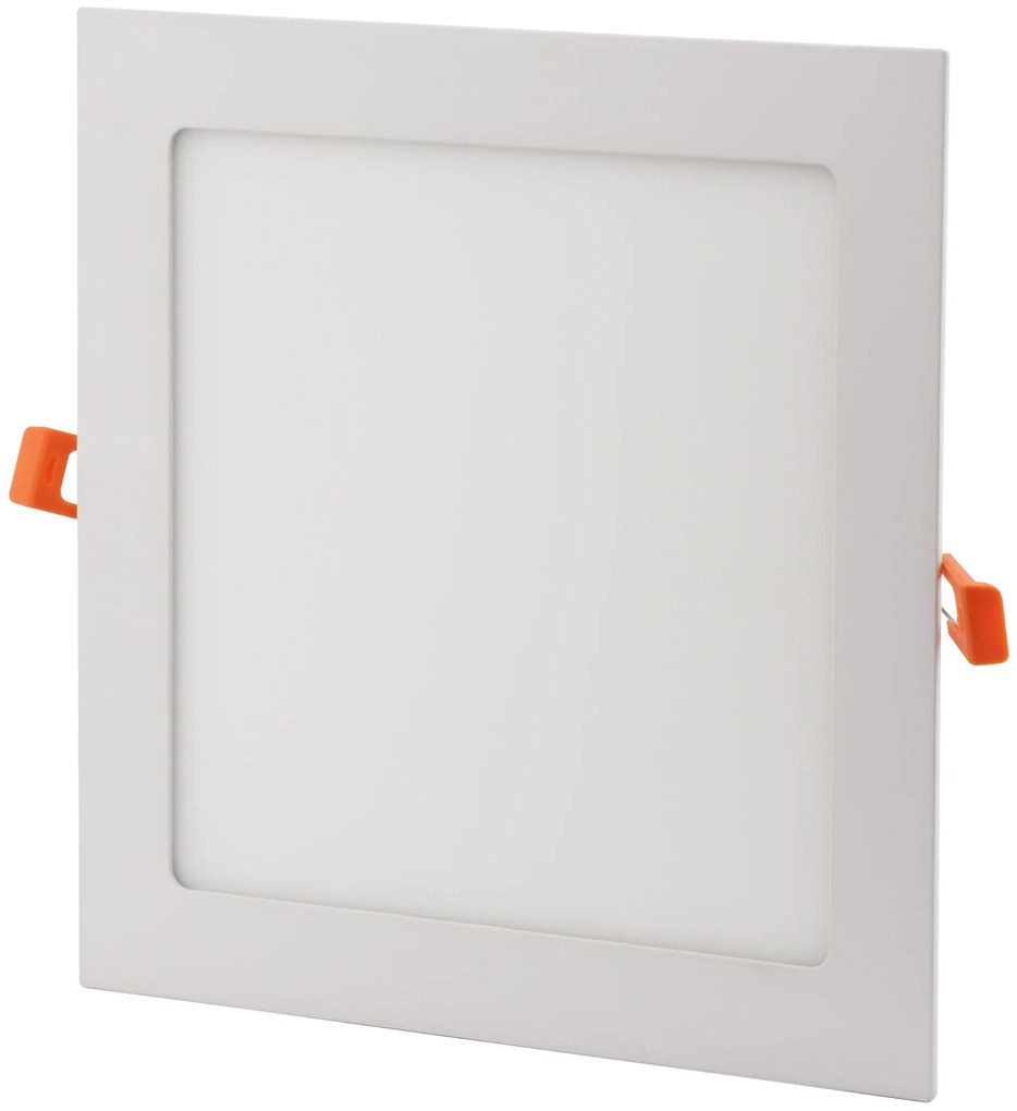 AVIDE Zápustný LED panel, 24W, studená biela, 29x29cm, štvorec, biely