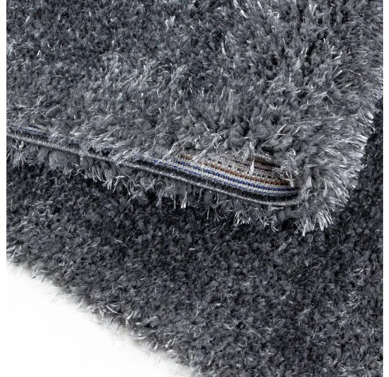Ayyildiz Kusový koberec BRILLIANT 4200, Okrúhly, Sivá Rozmer koberca: 200 cm KRUH