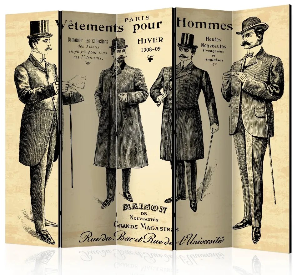 Artgeist Paraván - Vêtements pour Homme II [Room Dividers]