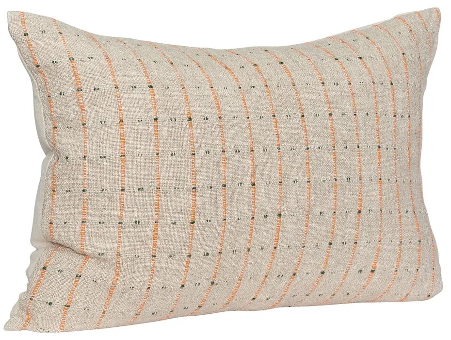 Dekoračný vankúš s prímesou ľanu 40x60 cm Rhythmic – Hübsch