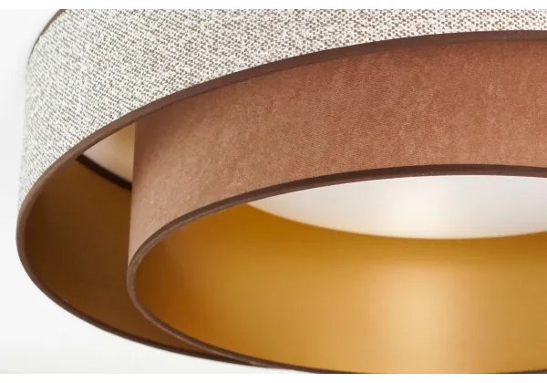 Brilagi - LED Stropné svietidlo VEGAS SHINE LED/24W/230V pr. 60 cm hnedá