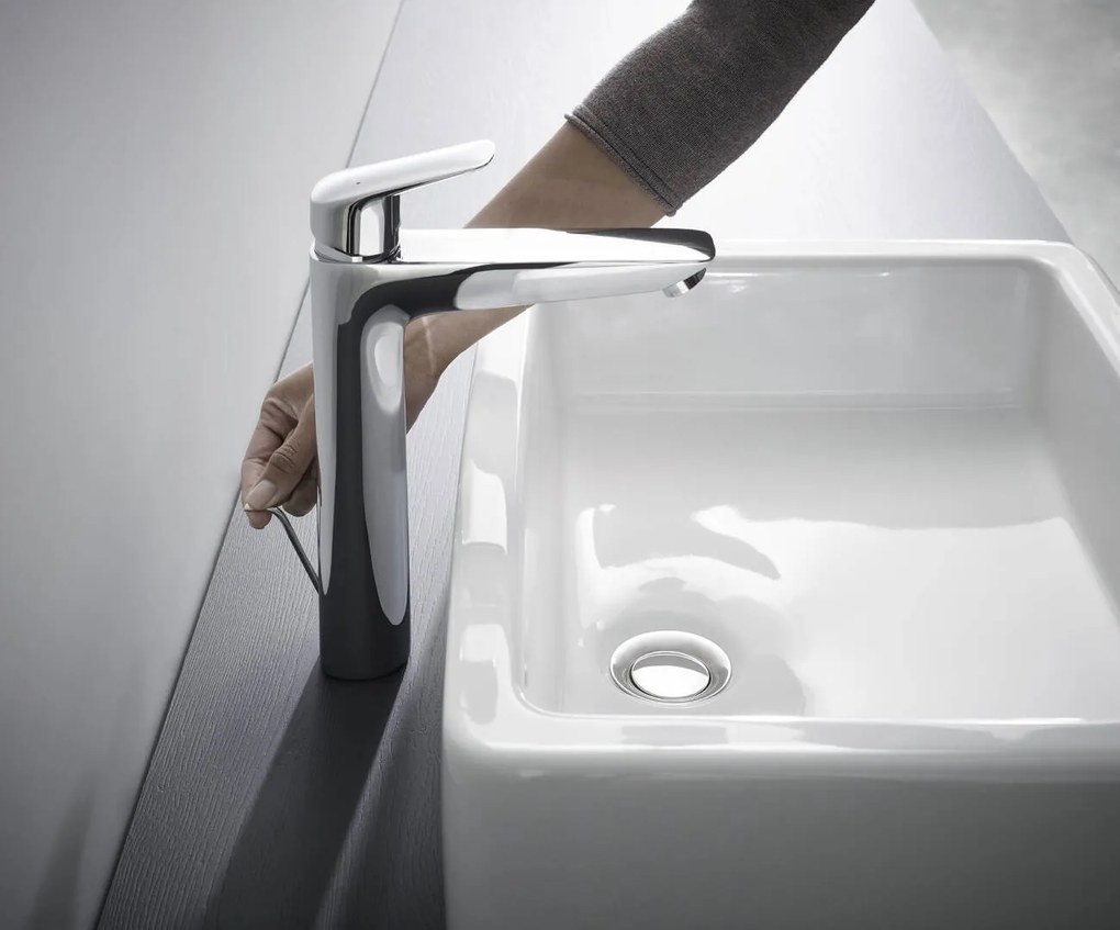 Hansgrohe Logis, páková umývadlová batéria 190, s odtokovou súpravou, chrómová, HAN-71090000
