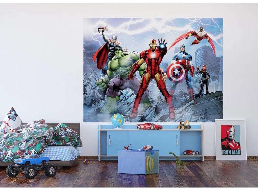 Detská fototapeta Avengers 252 x 182 cm, 4 diely