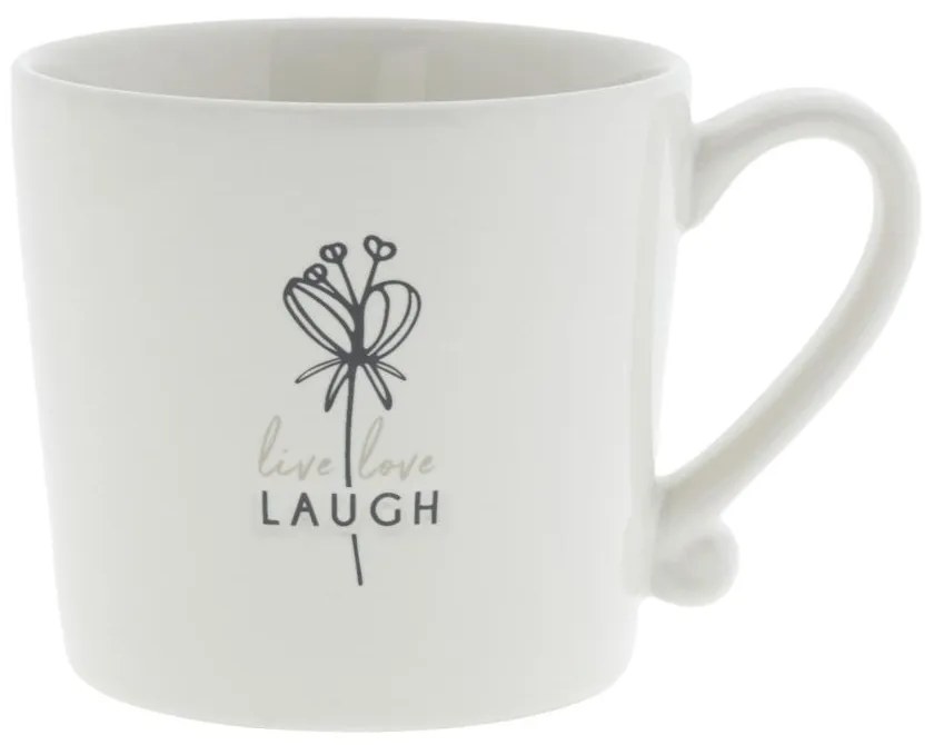 Mug White/Live love laugh