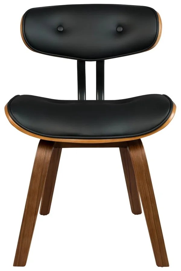 Čierna stolička Dutchbone Blackwood