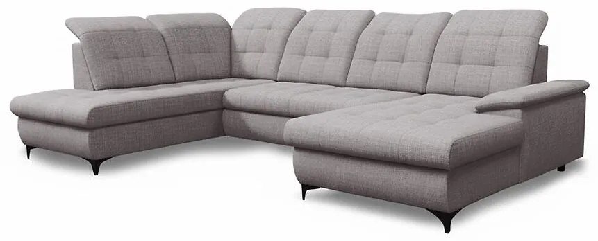 Rohová sedacia súprava Negro Barrel 21 pravý