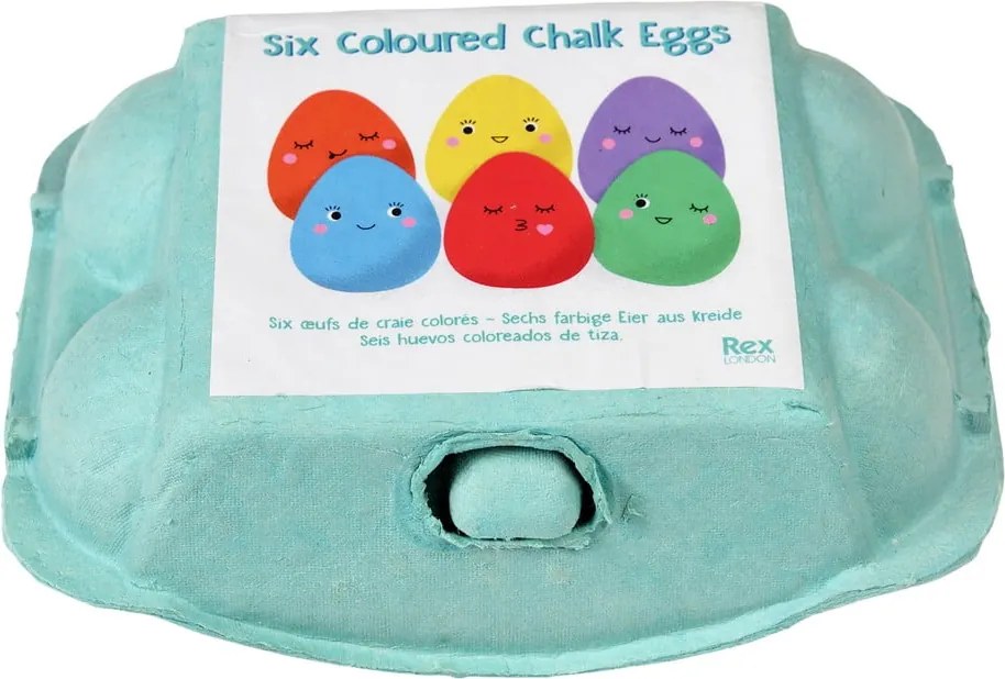 Farebné kriedy v súprave Eggs – Rex London