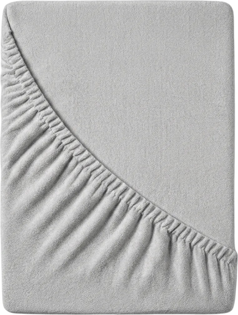 Froté plachta EXCLUSIVE svetlošedá 90x200 cm