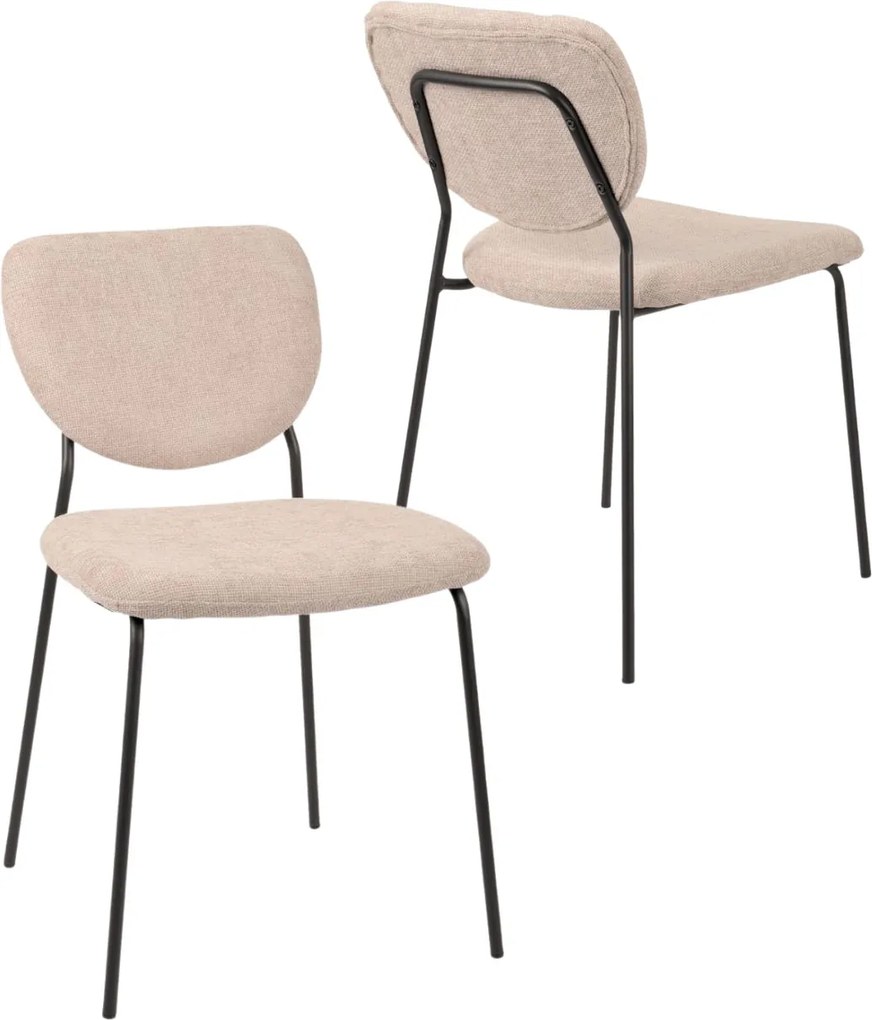 Jedálenská stolička Yogi, béžová