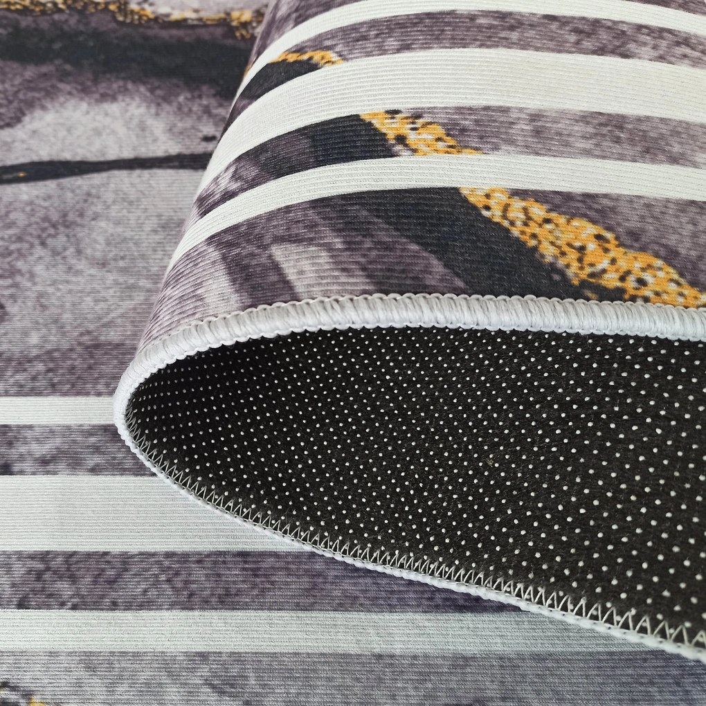 DY Horeca-New 118 Tmavošedý koberec Rozmer: 80x150 cm