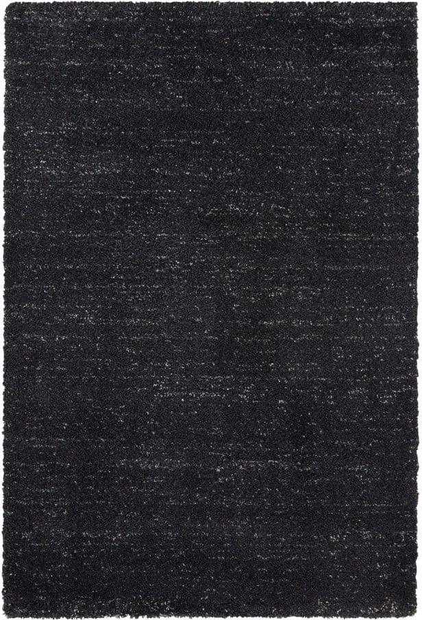 Antracitový koberec Elle Decor Passion Orly, 160 × 230 cm