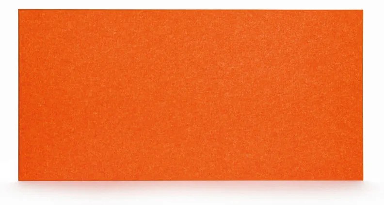 Akustická nástenka, 1200 x 600 mm, oranžová