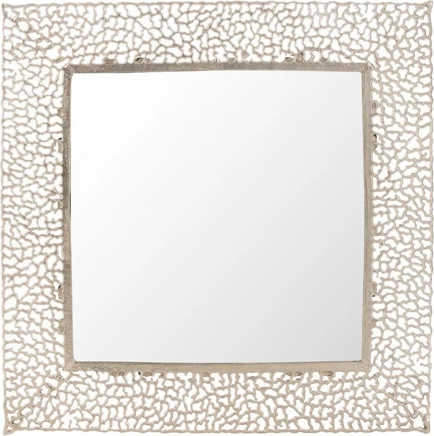 Champagne nástenné zrkadlo Coral - 71*1*71 cm