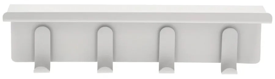 Svetlosivý oceľový nástenný vešiak s poličkou 11,5 cm A-Hallway – Zone