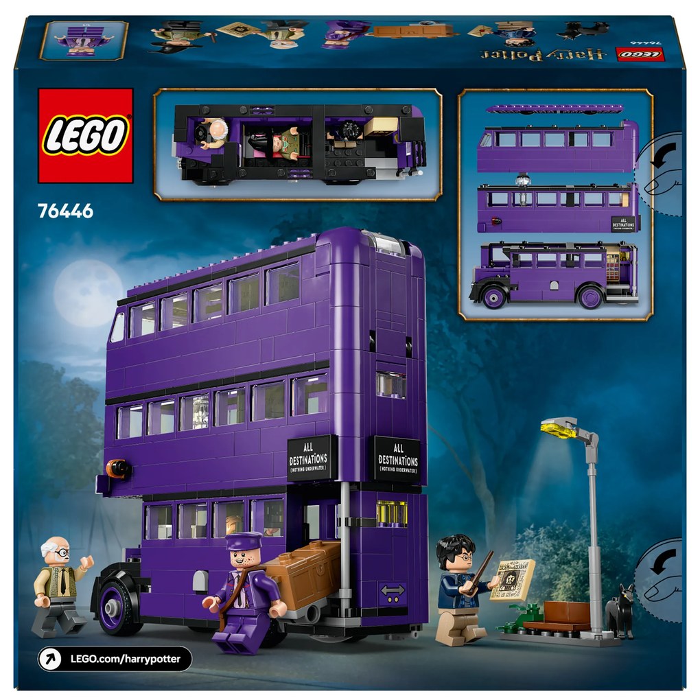 Lego®  Harry Potter™ 76446 Dobrodružstvo v Rytierskom autobuse  (100396757)