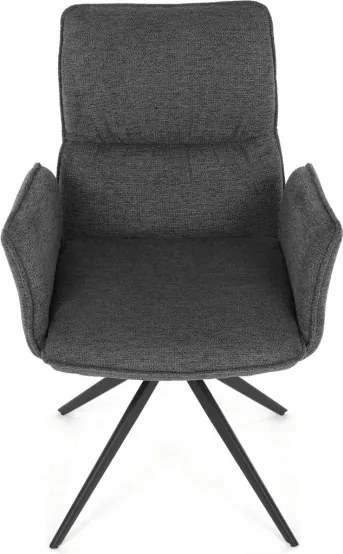 Jedálenská stolička sivá DCH-D1328 GREY2