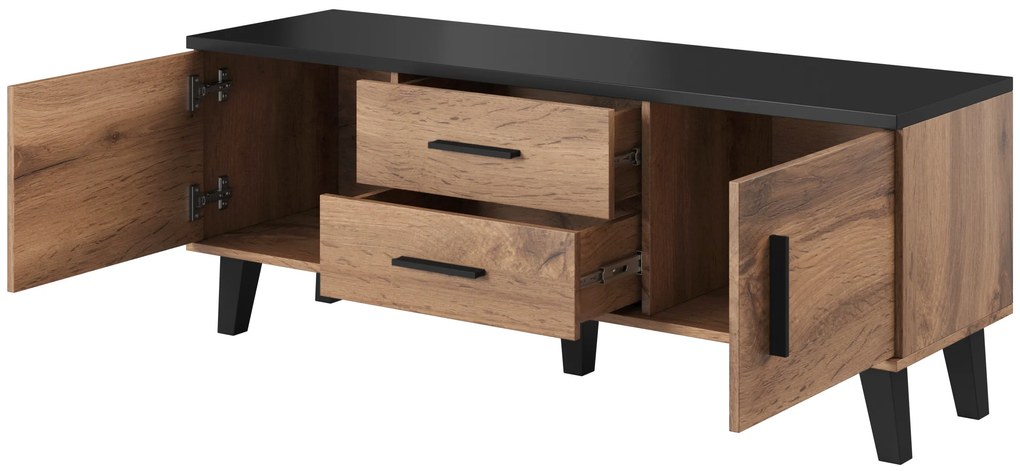 Cama TV stolík Lotus - dub, 140 cm