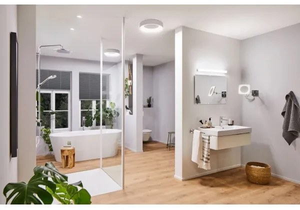 Paulmann 78947 - LED/23W IP44 Kúpeľňové stropné svietidlo CASCA 230V