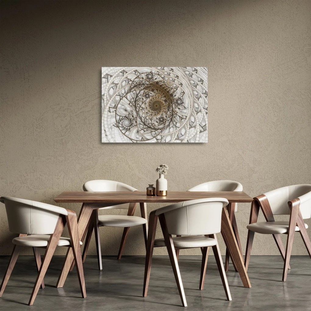 Sklenený obraz ornamentálneho umenia (70x50 cm)