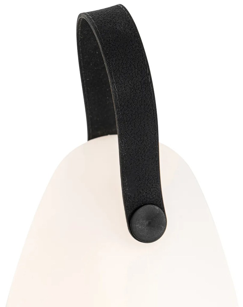 Moderná RGBW nabíjateľná stolná lampa IP54 - Pion