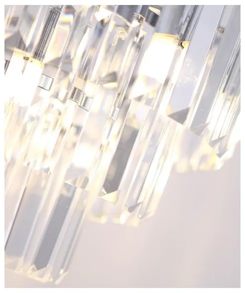 MAXLIGHT P0259 - Luster na lanku MONACO 9xG9/40W/230V pr. 42 cm chróm