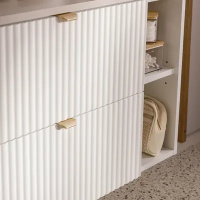 Umývadlová skrinka biela matná BELT 60 cm