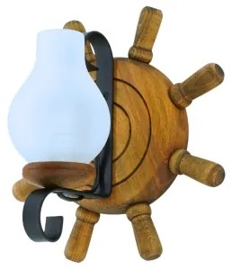 Nástenné svietidlo TIMONA 1xE14/40W/230V buk