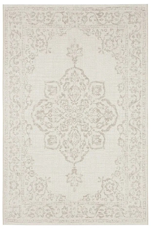 Béžový vonkajší koberec NORTHRUGS Tilos, 160 x 230 cm