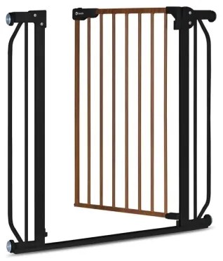 Lionelo - Bezpečnostná zábrana TRUUS SLIM čierna/hnedá