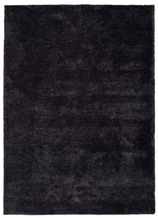 Antracitový koberec Universal Shanghai Liso Antracita, 80 × 150 cm