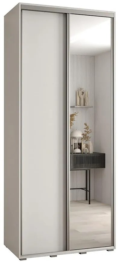 Skriňa 45 Canaris 3 140 biela/silver