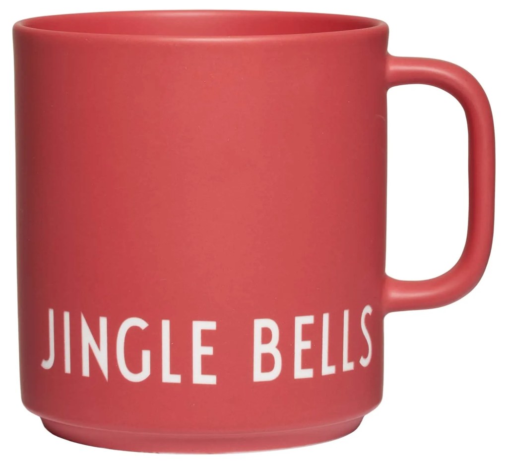 DESIGN LETTERS Porcelánový hrnček Jingle Bells 300 ml