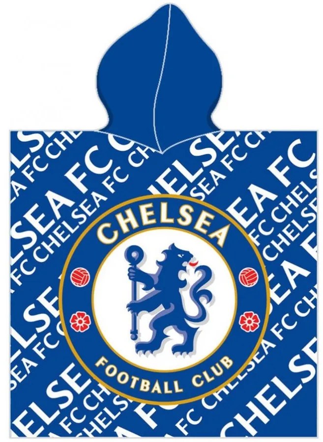 Detské pončo - osuška s kapucňou Chelsea FC