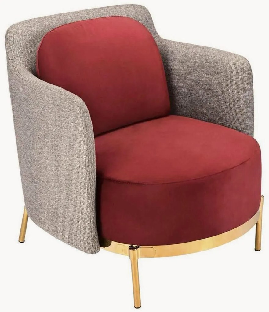 Kreslo Tulsa Burgundy
