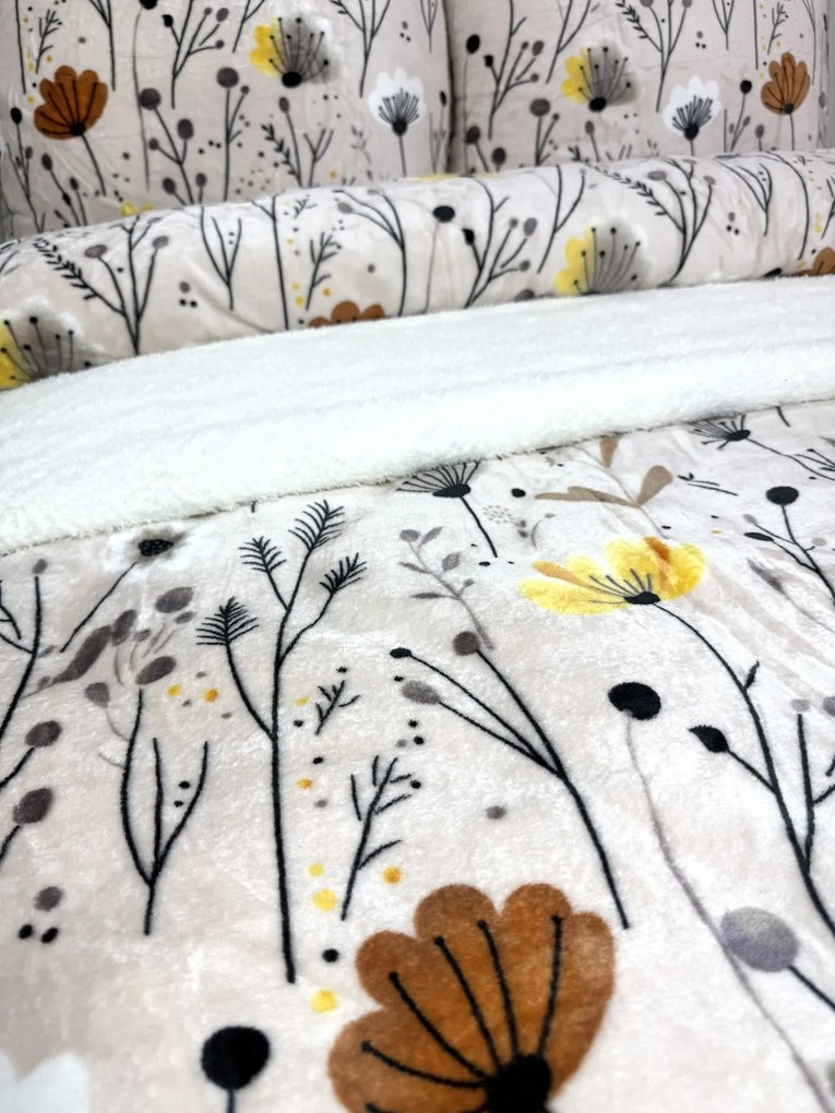 Posteľná obliečka Mikroplyš Lúka 140x200/70x90 cm | INTERMEDIC SK