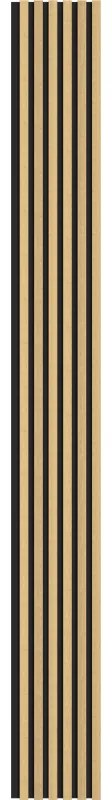 Mexen Lam-B, akustické stenové lamely 275 × 30 cm, HDF doska 4 mm, technická dyha, bambus prírodný, S100-275307-3015-011
