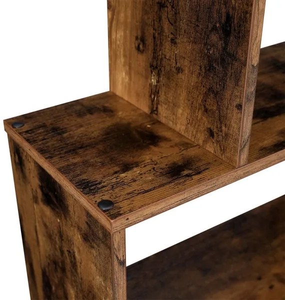 Knižnica LIVARO hnedá