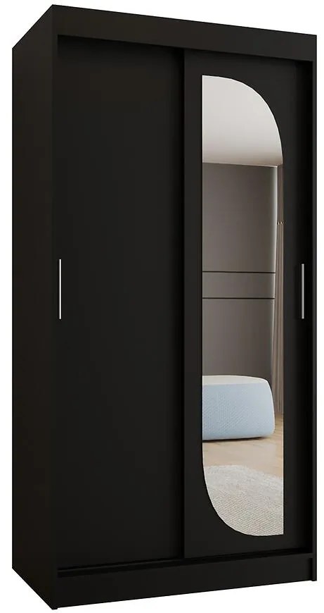 Skriňa Lucy 100 čierna