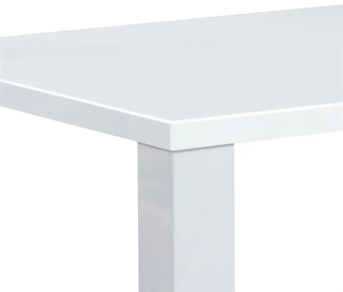BONTEC Jedálenský stôl 160x90cm, mdf AT-3008 WT Farba: Biela