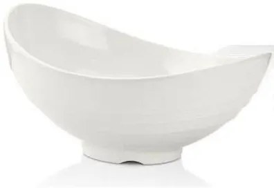 KULSAN DIVA MELAMÍNOVÁ MISKA 36X28 CM BIELA